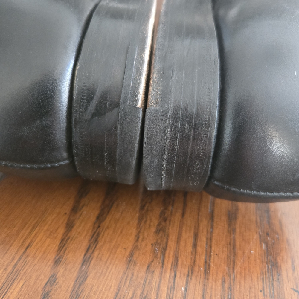 CROCKETT & JONES "Malvern" Black Monk Strap Shoes UK 6.5 US 7.5 E - Picture 9 of 11